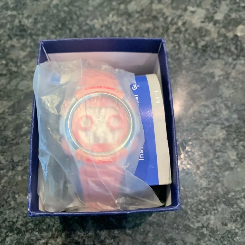 Pasnew Kids Girls Pink Digital water resistant Watch New in box